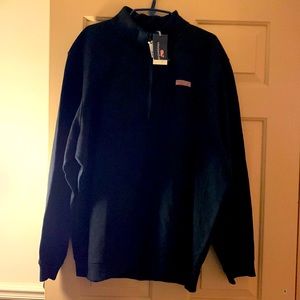 Vineyard vines sheep shirt 1/4 zip pull over